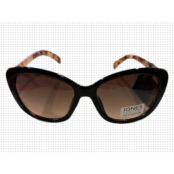 Jones New York Sunglasses JN 53779 Multicolor Brown Tortoise Cat Eye Frames NWT - Picture 1 of 7